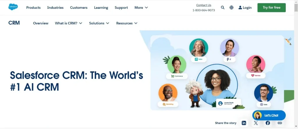 Salesforce Homepage