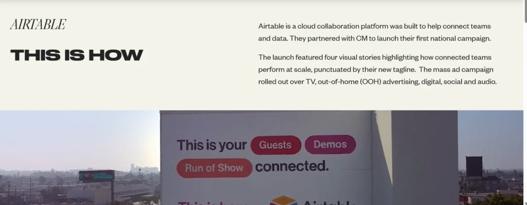 Airtable Homepage