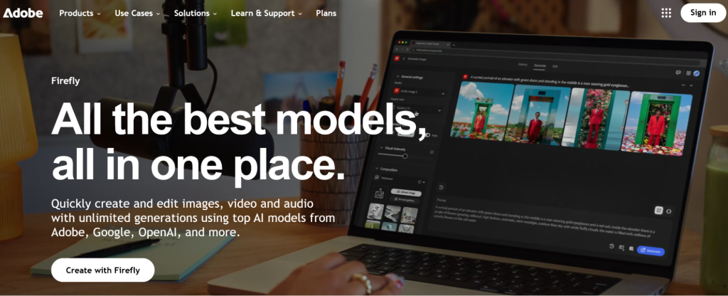 Adobe Creative Cloud Homepage